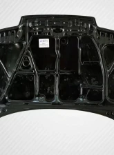 1988-1991 Honda Civic HB CR-X Carbon Creations OEM Look Hood - 1 Piece                                     - 100757 - Image 13