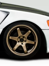 1988-1991 Honda CR-X Duraflex F-1 Fenders - 2 Piece                                     - 100810 - Image 6