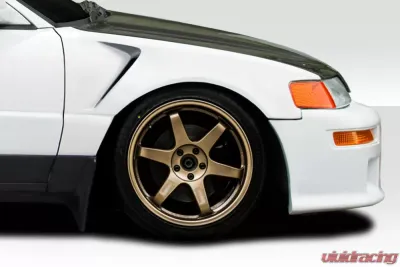 1988-1991 Honda CR-X Duraflex F-1 Fenders - 2 Piece - 100810