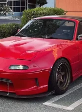 1990-1997 Mazda Miata Duraflex Wizdom Front Bumper Cover - 1 Piece                                     - 100964 - Image 3