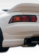1991-1995 Toyota MR2 Duraflex Type B Rear Add Ons Spat Bumper Extensions - 2 Piece                                     - 101035 - Image 7