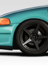 1992-1995 Honda Civic 2DR / HB Duraflex F-1 Fenders - 2 Piece                                     - 101124 - Image 4