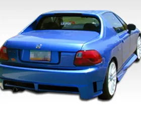 1993-1997 Honda Del Sol Duraflex Xtreme Rear Bumper Cover - 1 Piece