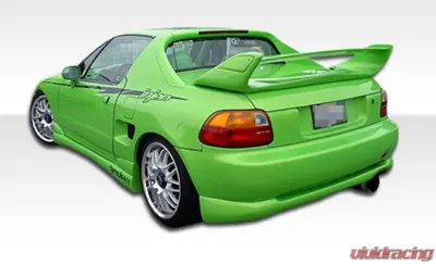 1993-1997 Honda Del Sol Duraflex Type M Rear Lip Under Spoiler Air Dam - 1 Piece - 101252