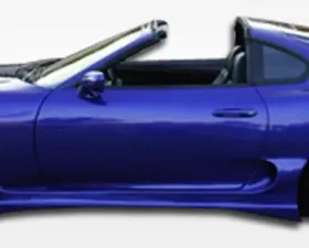 1993-1998 Toyota Supra Duraflex Bomber Side Skirts Rocker Panels - 2 Piece