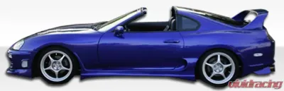 1993-1998 Toyota Supra Duraflex Bomber Side Skirts Rocker Panels - 2 Piece - 101329