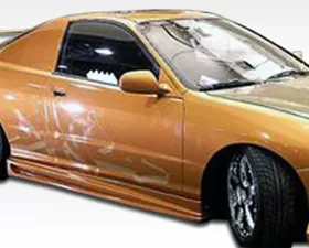 1994-2001 Acura Integra 2DR Duraflex Bomber Side Skirts Rocker Panels - 2 Piece
