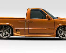 1994-2004 Chevrolet S-10 Sonoma Standard / Step Side Duraflex Drifter Side Skirts Rocker Panels - 4 Piece
