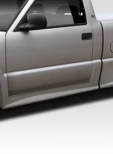 1994-2004 Chevrolet S-10 Sonoma Standard / Step Side Duraflex Drifter Side Skirts Rocker Panels - 4 Piece                                     - 101421 - Image 2