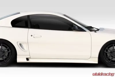 1994-1998 Ford Mustang Duraflex Colt 2 Side Skirts Rocker Panels - 2 Piece - 101432