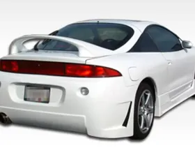 1995-1999 Mitsubishi Eclipse Eagle Talon Duraflex B-2 Rear Bumper Cover - 1 Piece