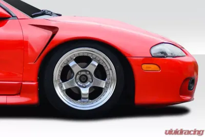 1995-1999 Mitsubishi Eclipse Eagle Talon Duraflex F-1 Fenders - 2 Piece - 101604