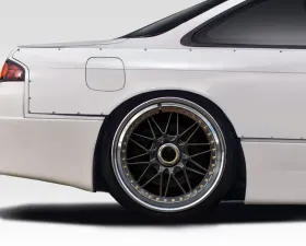 1995-1998 Nissan 240SX S14 Duraflex M-1 Sport Rear Fender Flares - 2 Piece