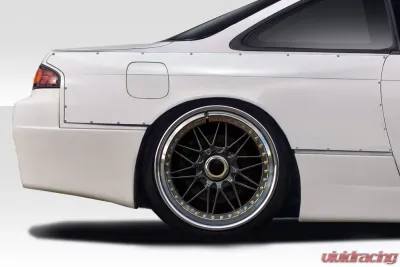 1995-1998 Nissan 240SX S14 Duraflex M-1 Sport Rear Fender Flares - 2 Piece - 101636