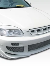 1996-1998 Honda Civic Duraflex AVG Front Bumper Cover - 1 Piece                                     - 101732 - Image 6