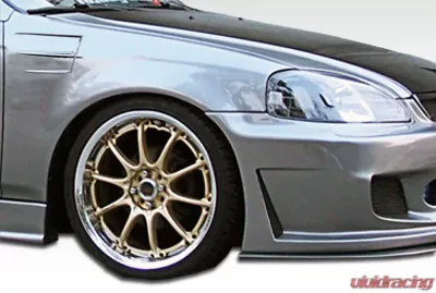 1996-1998 Honda Civic Duraflex X-2 Fenders - 2 Piece - 101788