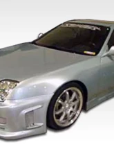 1997-2001 Honda Prelude Duraflex Spyder Side Skirts Rocker Panels - 2 Piece                                     - 101840 - Image 9