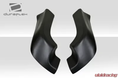 1997-2001 Honda Prelude Duraflex Type M Rear Add Ons Spat Bumper Extensions - 2 Piece - 101847