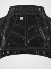 1997-2001 Honda Prelude Carbon Creations OEM Look Hood - 1 Piece                                     - 101908 - Image 6