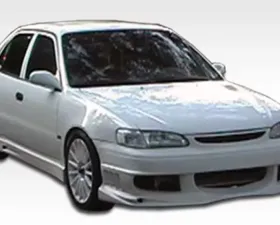 1998-2000 Toyota Corolla Duraflex Bomber Front Bumper Cover - 1 Piece