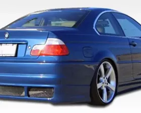 1999-2006 BMW 3 Series E46 2DR 4DR Duraflex R-1 Rear Bumper Cover - 1 Piece