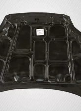 1999-2000 Honda Civic Carbon Creations Dritech OEM Look Hood - 1 Piece                                     - 102066 - Image 8