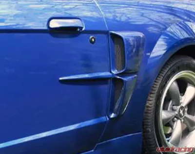 1999-2004 Ford Mustang Duraflex CVX Side Scoop - 2 Piece - 102074