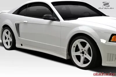 1999-2004 Ford Mustang Duraflex Colt Side Skirts Rocker Panels - 2 Piece - 102080