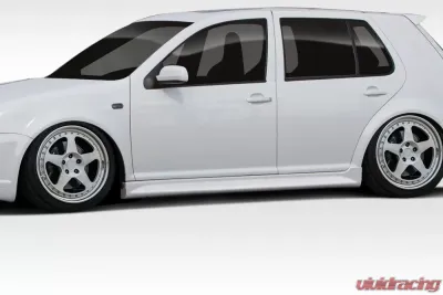 1999-2005 Volkswagen Golf 4DR Duraflex R32 Side Skirts Rocker Panels - 2 Piece - 102183
