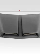 Universal Duraflex Spyder Hood Scoop - 1 Piece                                     - 102211 - Image 2
