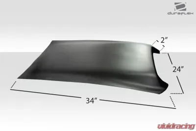 Universal Duraflex Hood / Roof Scoop Type 1 - 1 Piece - 102219