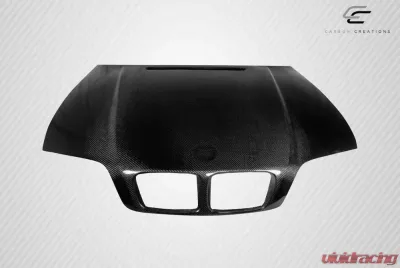 1999-2001 BMW 3 Series E46 4DR Carbon Creations OEM Look Hood - 1 Piece - 102590