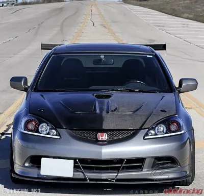 2002-2006 Acura RSX Carbon Creations Dritech Type M Hood - 1 Piece - 102622