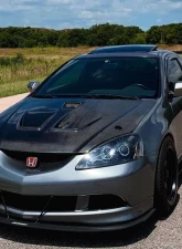 2002-2006 Acura RSX Carbon Creations Dritech Type M Hood - 1 Piece                                     - 102622 - Image 3