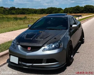 2002-2006 Acura RSX Carbon Creations Dritech Type M Hood - 1 Piece - 102622