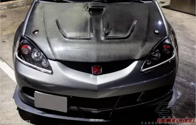 2002-2006 Acura RSX Carbon Creations Dritech Type M Hood - 1 Piece - 102622