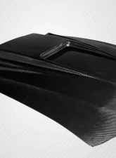 1999-2004 Ford Mustang Carbon Creations Spyder 3 Hood - 1 Piece                                     - 102722 - Image 11