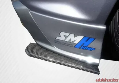 Universal Carbon Creations Rear Splitters - 2 Piece - 102900