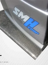Universal Carbon Creations Rear Splitters - 2 Piece                                     - 102900 - Image 2