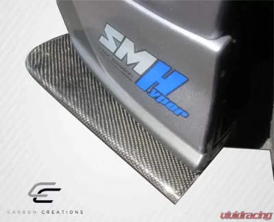 Universal Carbon Creations Rear Splitters - 2 Piece - 102900