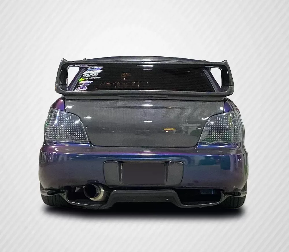 2002-2007 Subaru Impreza WRX STI 4DR Carbon Creations STI Look Wing Trunk Lid Spoiler - 1 Piece - 102938