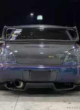 2002-2007 Subaru Impreza WRX STI 4DR Carbon Creations STI Look Wing Trunk Lid Spoiler - 1 Piece                                     - 102938 - Image 2