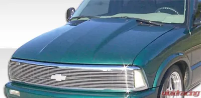 1994-2004 Chevrolet S-10 1994-2004 GMC Sonoma 1995-2004 Chevrolet Blazer 1995-2001 GMC Jimmy 98-00 Envoy Duraflex Cowl Hood - 1 Piece - 103017