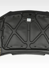 2002-2006 Chevrolet Avalanche (with cladding) Duraflex Ram Air Hood - 1 Piece                                     - 103027 - Image 4