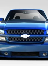 2002-2006 Chevrolet Avalanche (w / o cladding) 2003-2006 Silverado Duraflex Phantom Front Bumper Cover - 1 Piece                                     - 103053 - Image 7