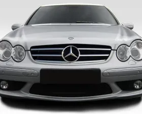 2003-2009 Mercedes CLK CLK320 CLK350 CLK550 CLK500 CLK55 CLK 63 W209 Duraflex AMG Look Front Bumper Cover - 1 Piece