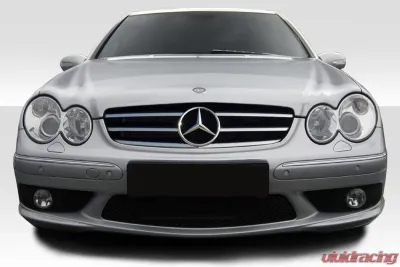 2003-2009 Mercedes CLK CLK320 CLK350 CLK550 CLK500 CLK55 CLK 63 W209 Duraflex AMG Look Front Bumper Cover - 1 Piece - 103085