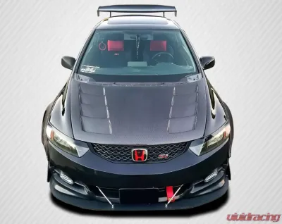 2006-2011 Honda Civic 2DR Carbon Creations Circuit Hood - 1 Piece - 103131