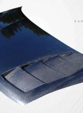 2006-2011 Honda Civic 2DR Carbon Creations Circuit Hood - 1 Piece                                     - 103131 - Image 7