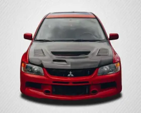 2003-2006 Mitsubishi Lancer Evolution 8 9 Carbon Creations C-1 Hood - 1 Piece